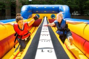 crazy inflatable games